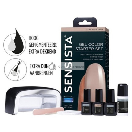 Sensista Gel Color Starter Set I Like You A Latte - Nude