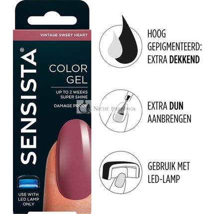 Sensista Color Gel Vintage Sweet Heart - Old Pink