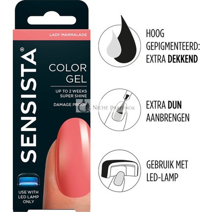 Sensista Color Gel Lady Marmalade - Pink
