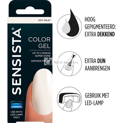 Sensista Got Milk Color Gel Nail Polish 7.5ml
