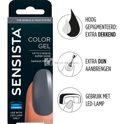 Sensista Color Gel The World Is Your Oyster - Grey