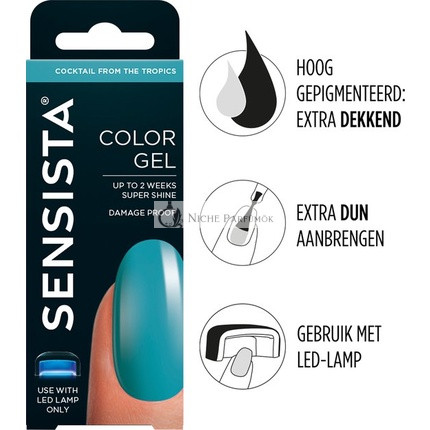 Sensista Color Gel Cocktail From The Tropics - Blue