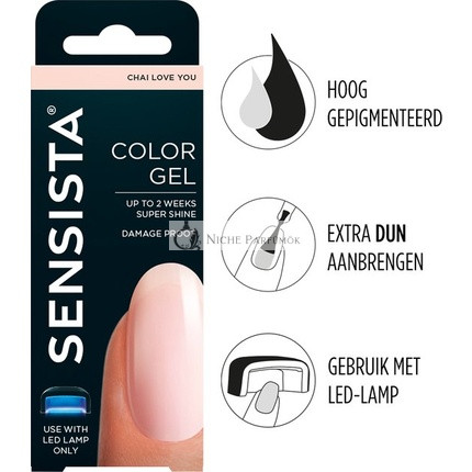 Sensista Color Gel Chai Love You - Nude/Transparent