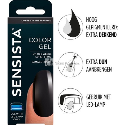 Sensista Color Gel Coffee In The Morning - Black