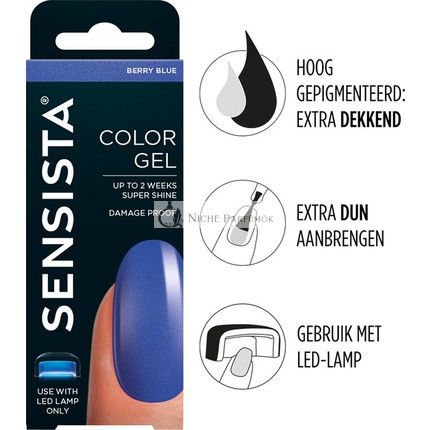 Sensista Color Gel Berry Blue - Blue