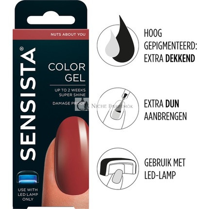 Sensista Color Gel Nuts About You - Brown