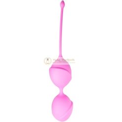   EasyToys Geisha Collection Pink Double Vaginal Balls - Perfect for Women's Pelvic Floor Training and Vaginal Muscle Training