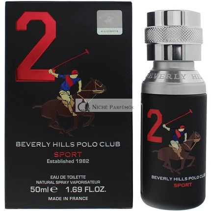 Beverly Hills Polo Club Sport 2 Eau De Toilette 50ml