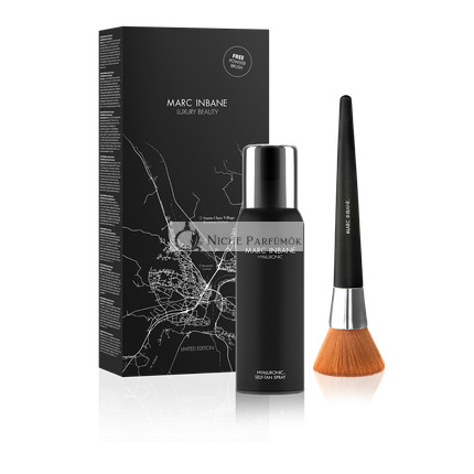 Marc Inbane X-Mas Set Hyaluronic Self Tanning Spray With Free Powder Brush - 100 Ml