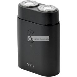   Mikamax Precision Travel Shaver Mini Electric Men's Shaver - Black