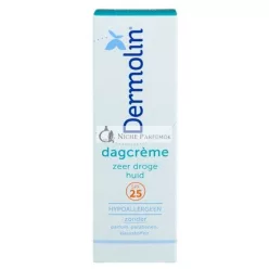   Dermolin Day Cream Very Dry Skin Spf 25 50 Ml - Moisturizing Protection For Dry Skin