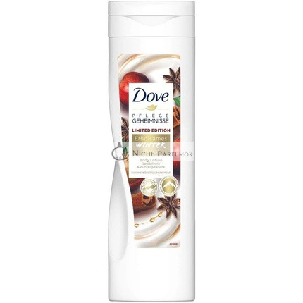 Dove Care Secrets Body Lotion Relaxing Winter Ritual with Sandalwood and Winter Spices for Normal to Dry Skin