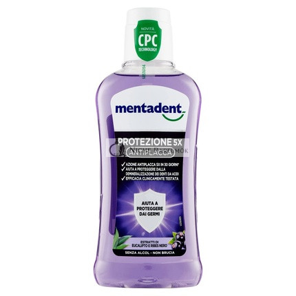 Antiplaque 400ml Mouthwash with Protective Cover