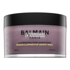   Balmain Illuminating Mask Silver Pearl Neutralizing Mask for Platinum Blonde and Gray Hair 200 ml