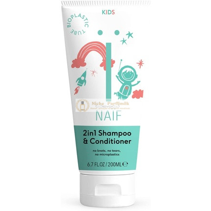 Naïf Kids 2-in-1 Shampoo and Conditioner for All Hair Types 200ml