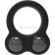 Dream Toys Ramrod Cockring Dual Weight Black 6cm