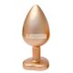 Dream Toys Gleaming Love Plug Anal Plug Gold Large