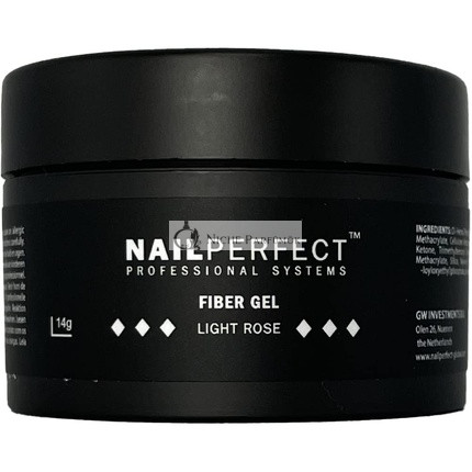 NailPerfect Fiber Gel Light Rose 14g