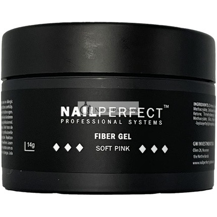 NailPerfect Fiber Gel Soft Pink 14g