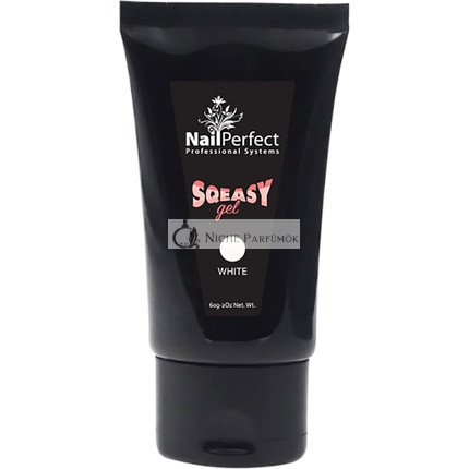 NailPerfect Sqeasy Gel White 60g