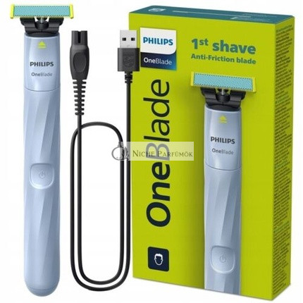 Philips OneBlade First Shave QP1324 - Cut Hair Not Skin, Anti-Friction, USB Durable