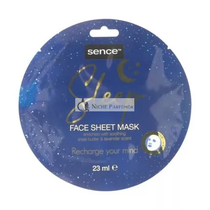 Sence Sheet Mask 23ml Sleep Shea Butter Lavender Wellness Skin Care Face Sheet
