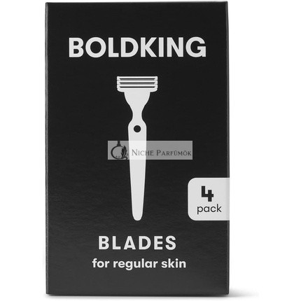 BOLDKING Razor Blades for Normal Skin - Refill Blades for Men - 1 Count