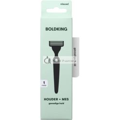   BOLDKING Razor for Men - Flexible 3-Layer Blade for Sensitive Skin