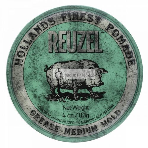 Reuzel Green Pomade hair pomade for medium hold 113 g