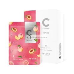   FRUDIA My Orchard Squeeze Mask Peach Korean Skin Care Brightening and Hydrating Facial Mask 10 Pack
