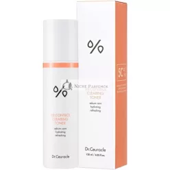   Dr.Ceuracle 5 Alpha Control Toner Acne Treatment with 3.2% 5 Alpha Complex Korean Dermatology Skin Care Sebum Control Calming Minimizes Pores