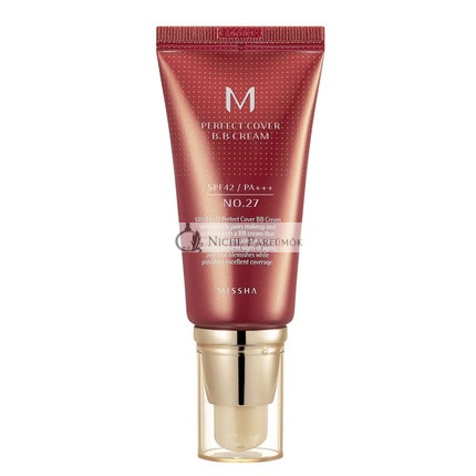 MISSHA M Perfect BB Cream No.27 Honey Beige for Medium/Tan Skin SPF 42 PA +++ 1.69 Fl Oz
