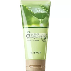   The Saem Facial Cleansing Foam with Pure Aloe Vera Extract 150g
