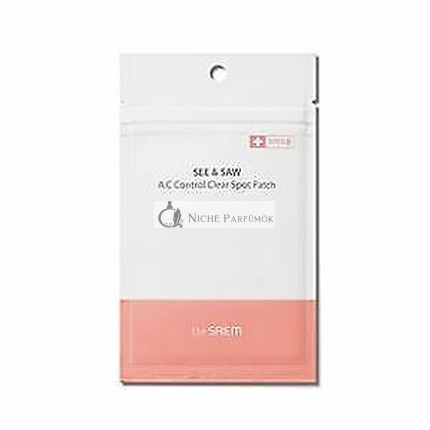 the SAEM See & Saw A.C Control Clear Spot Patch 10mmx12pcs+12mmx12pcs