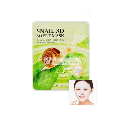 MISSHA Snail 3D Sheet Mask Anti Aging and Skin Soothing