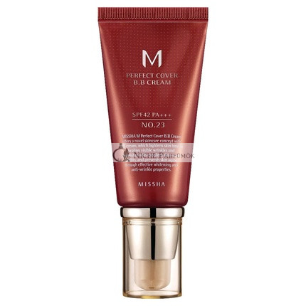 Missha M Perfect Cover No.23 SPF 42/PA+++ BB Cream Natural Beige 1.7oz