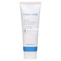   Tony Moly Three Herb Blemish Cleansing Foam Ac Foam Cleanser - 150 Ml