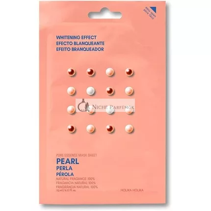 HOLIKA HOLIKA Pure Essence Mask Sheet Pearl 25ml Light Whitening Effect Natural Smell Cell Renewal