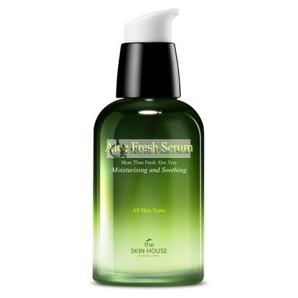 The Skin House Aloe Fresh Serum 50ml Aloe Vera Relaxation Soothing Deep Hydrating Paraben Free Cruelty Free Korean Skin Care