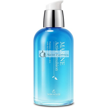 [THE SKIN HOUSE] Marine Active Emulsion 130ml Hydrating Hyaluronic Acid Daily Moisturizing Lotion