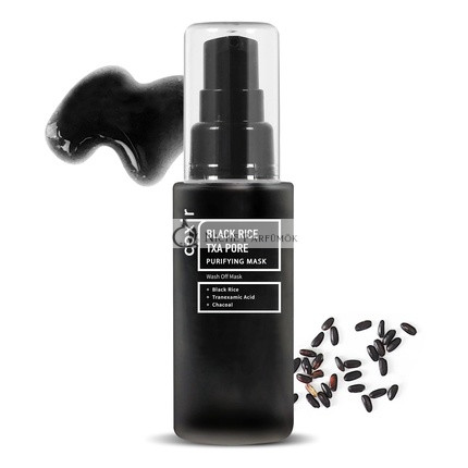 Coxir Black Rice Txa Pore Purifying Mask with Tranexamic Acid 3-in-1 Detox Serum