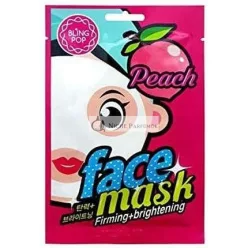 Bling Pop Firming and Illuminating Peach Facial Mask