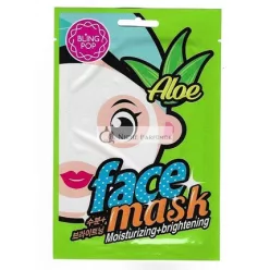   Bling Pop Moisturizing and Illuminating Facial Mask with Aloe Vera