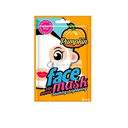 Bling Pop Relaxing and Illuminating Pumpkin Face Mask