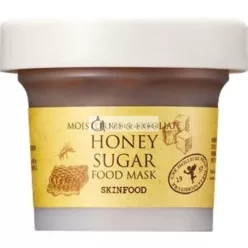   SKIN FOOD Honey Sugar Food Mask 180g - Black Sugar and Honey for Smooth Skin