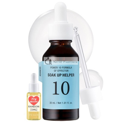 It'S SKIN Power 10 Formula GF Effector Ampoule Serum 30ml Hydrating Face Serum with Ginkgo Leaf Water and Hyaluronic Acid