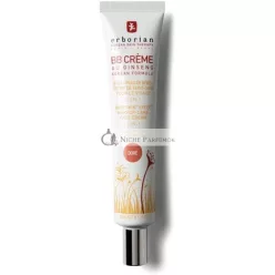   Erborian BB Cream with Ginseng Imperfection Covering Foundation 5-in-1 Korean Skincare Face Cream SPF 20 Doré Shade 45ml