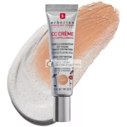   Erborian CC Cream with Centella Asiatica Lightweight Skin Perfector Tinted Moisturiser and Brightening Face Cream Fair Shade SPF 25 15ml