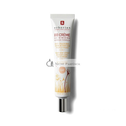 Erborian BB Cream with Ginseng Tinted Day Cream 5-in-1 Korean Face Cream with SPF 20 Light Skin Tone 45ml