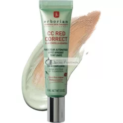   Erborian CC Red Correct with Centella Asiatica Colour Correcting and Redness Corrector Cream for Face 15ml